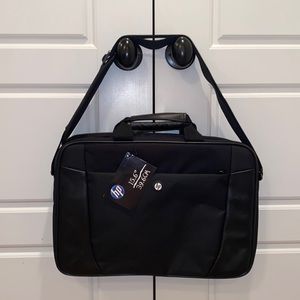 NWT Black HP 15.6” Laptop Computer Case.
